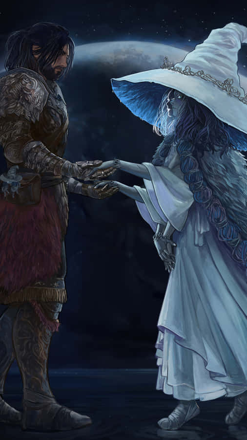 Guerreiro e Feiticeira de Elden Ring