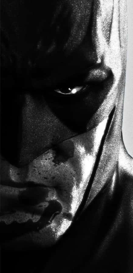 Pixel3 XL com o tema Batman Arkham City.