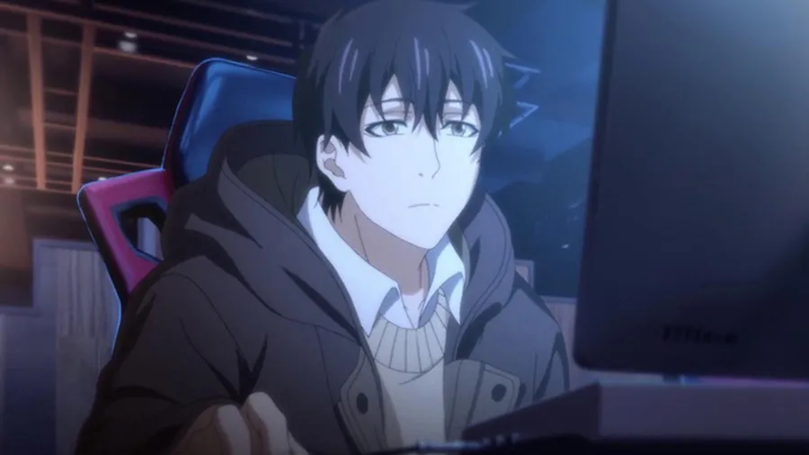 Anime Boy Computer
