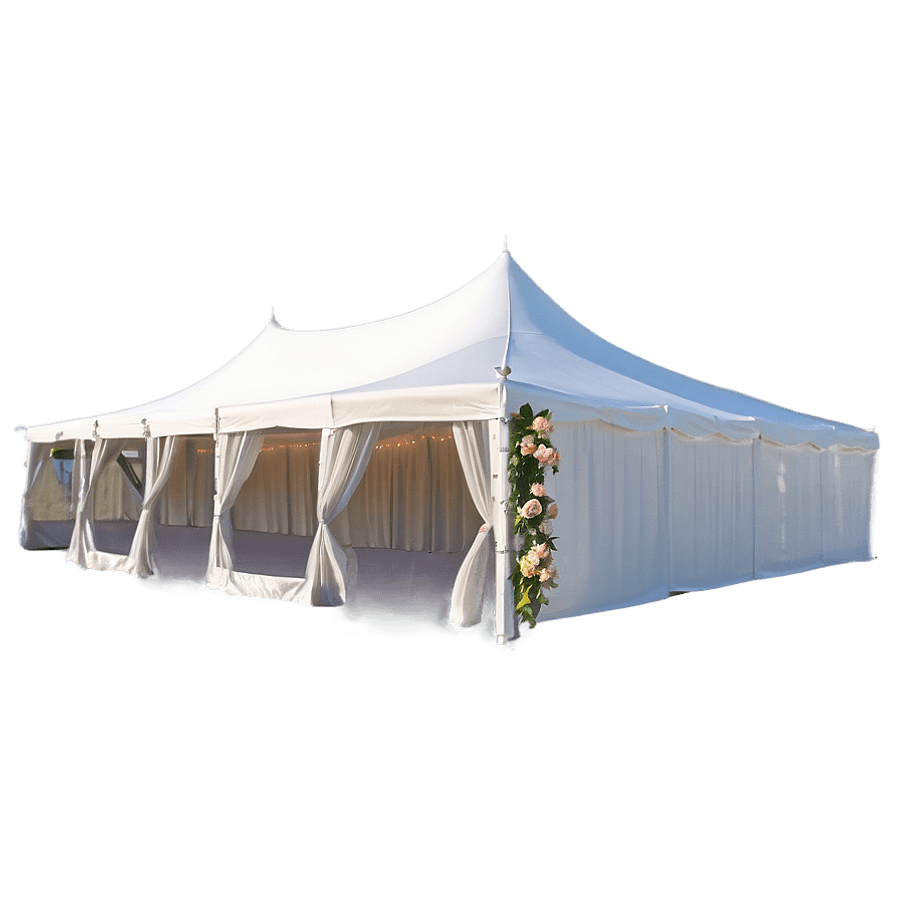 Marquee Wedding Venue Setup PNG ldm