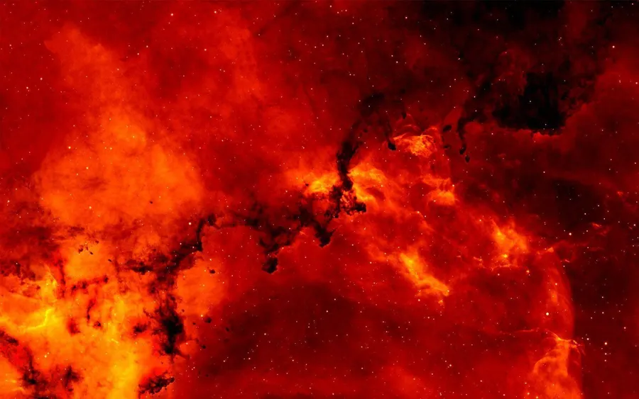 Red Fire Background