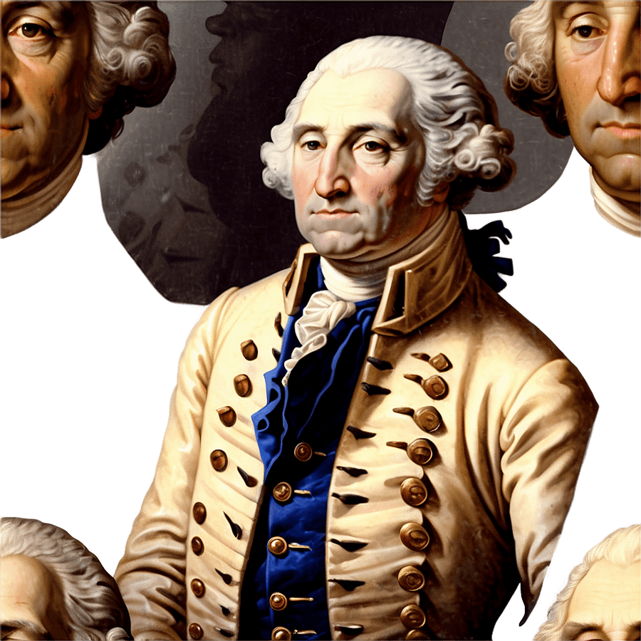 Founding Father George Washington PNG wok