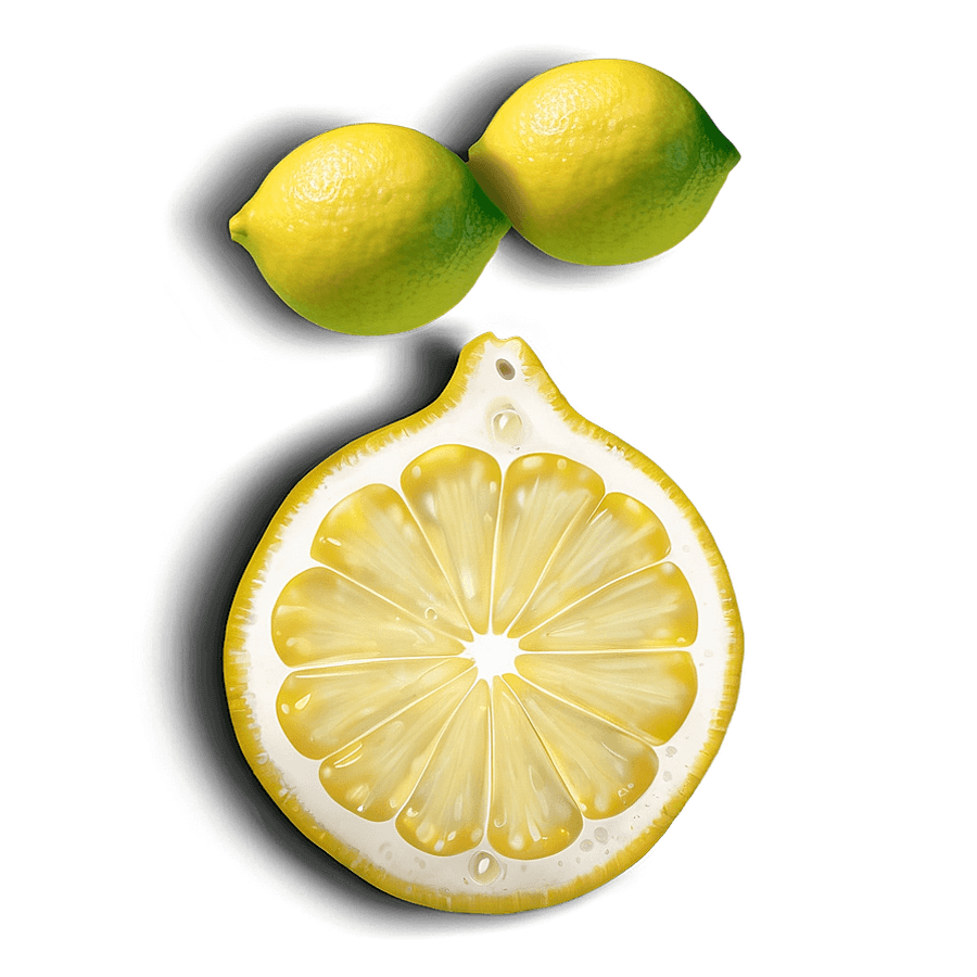 Lemon Slice Clip Art PNG 71