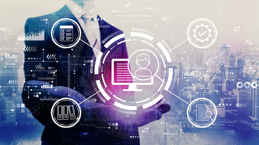 Konzept der Integration von Geschäftstechnologie