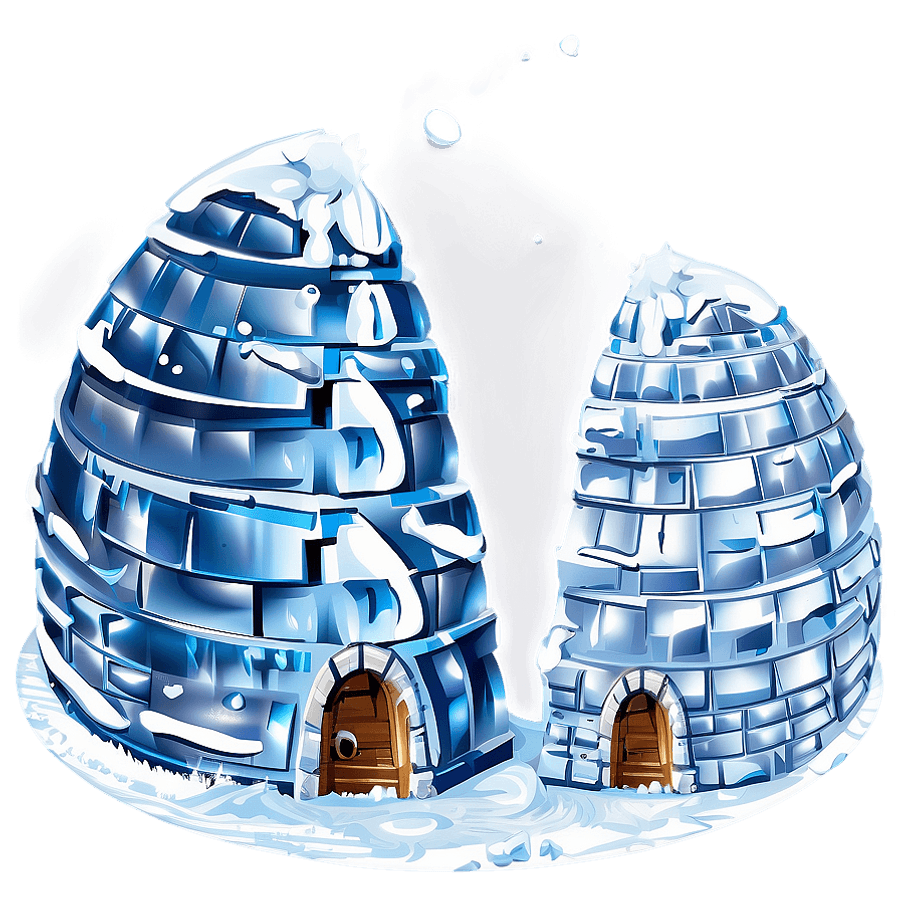 Ice Igloo Picture PNG aug