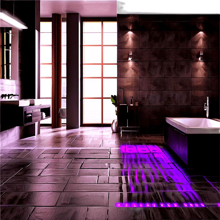 Heated Bathroom Floor Tiles PNG 92