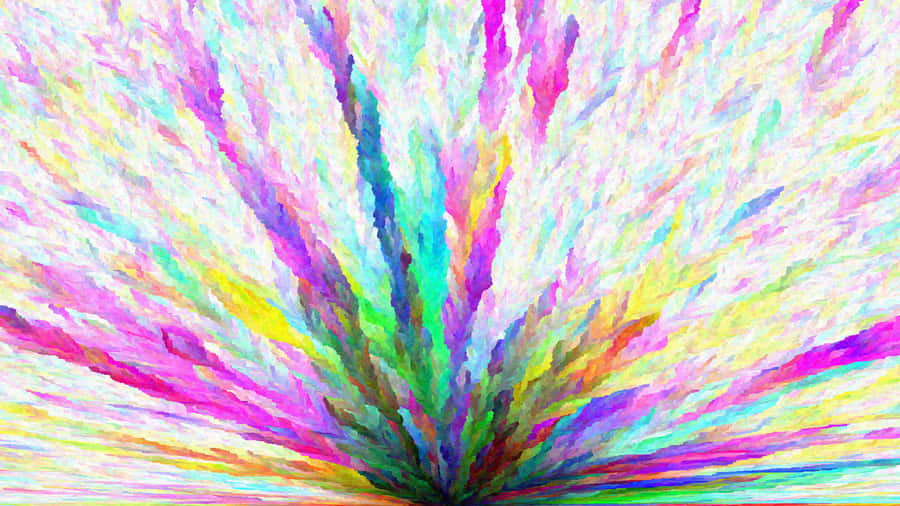 Quadrode explosão de pintura de cor clara.
