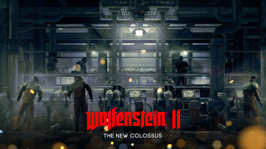Ståoverfor den farlige trussel fra nazisterne i Wolfenstein II.