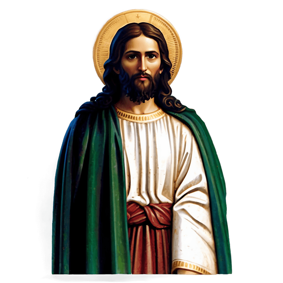 Holy San Judas Portrait PNG jty63