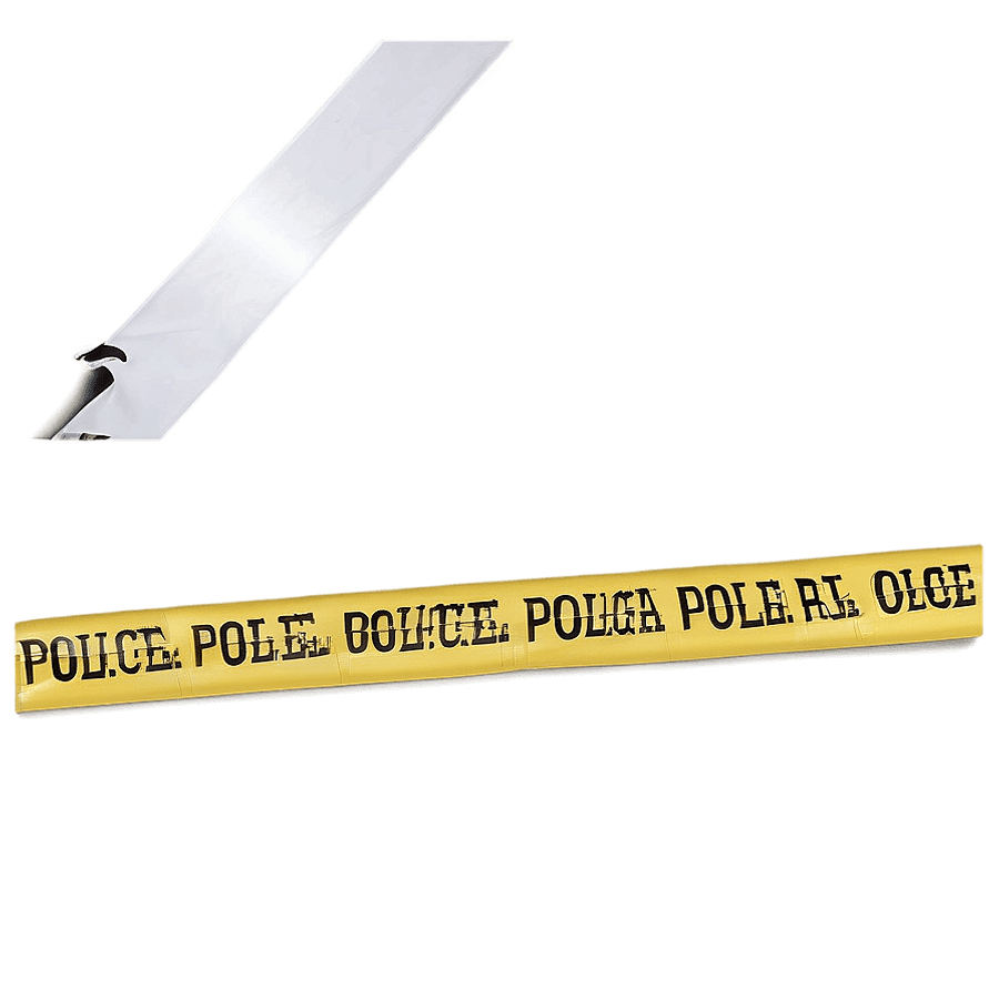 Police Tape Isolated PNG 05252024