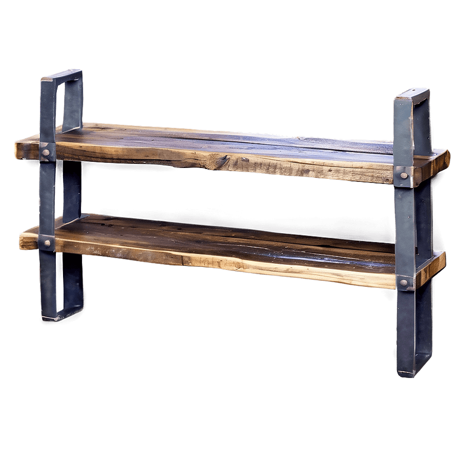 Reclaimed Wood Shelf PNG yvu