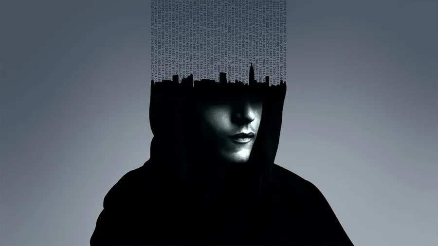Man With Hacker Code FullHD