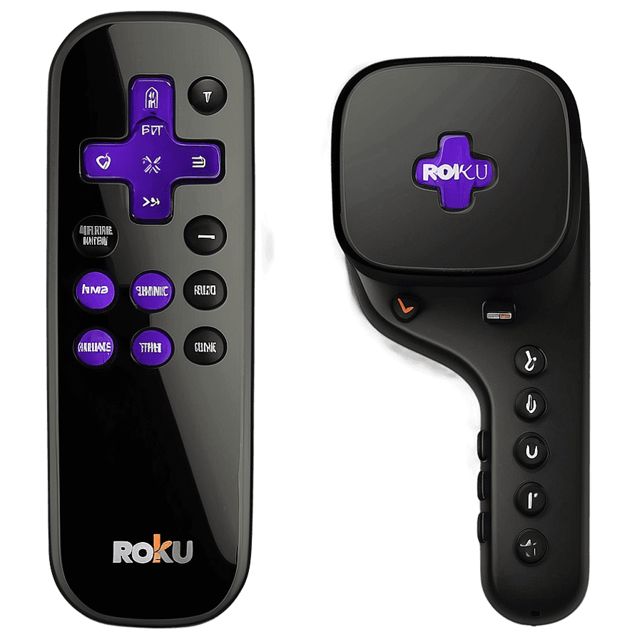 Roku Premiere Remote PNG 28