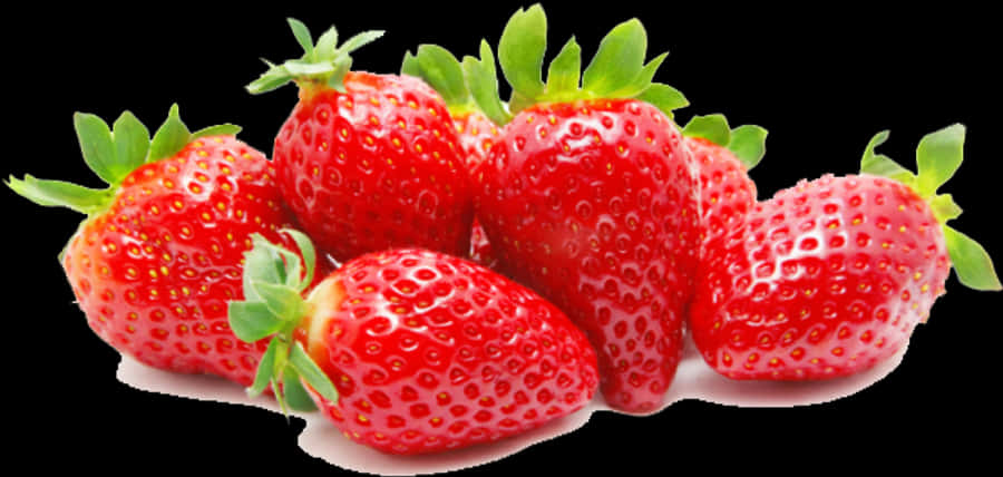 Strawberries Clipart 3 Fruit - Strawberry Png