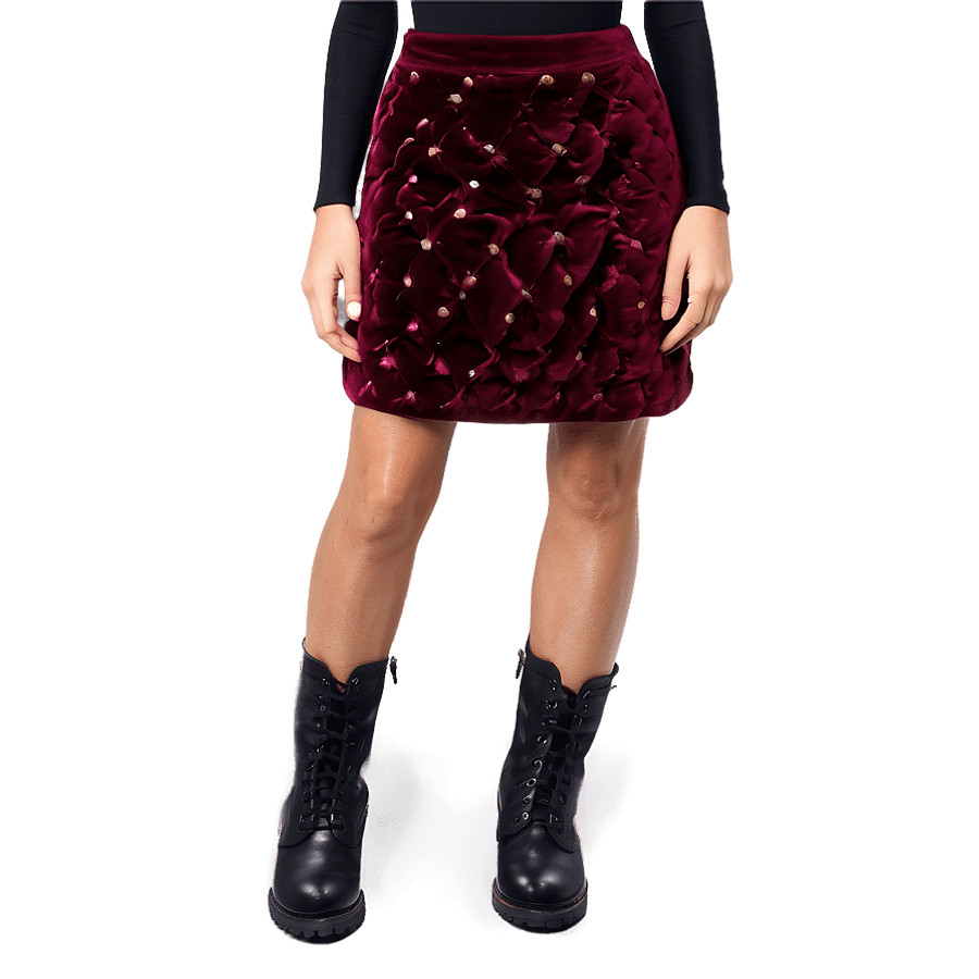 Velvet Skirt PNG 49