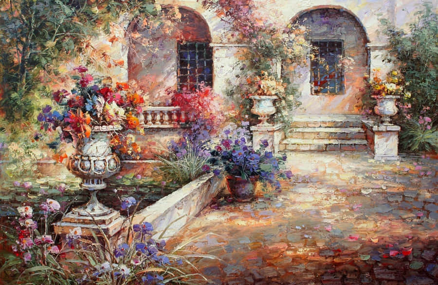 WunderschönesGemälde Wallpaper mit den Maßen 1800 x 1171.