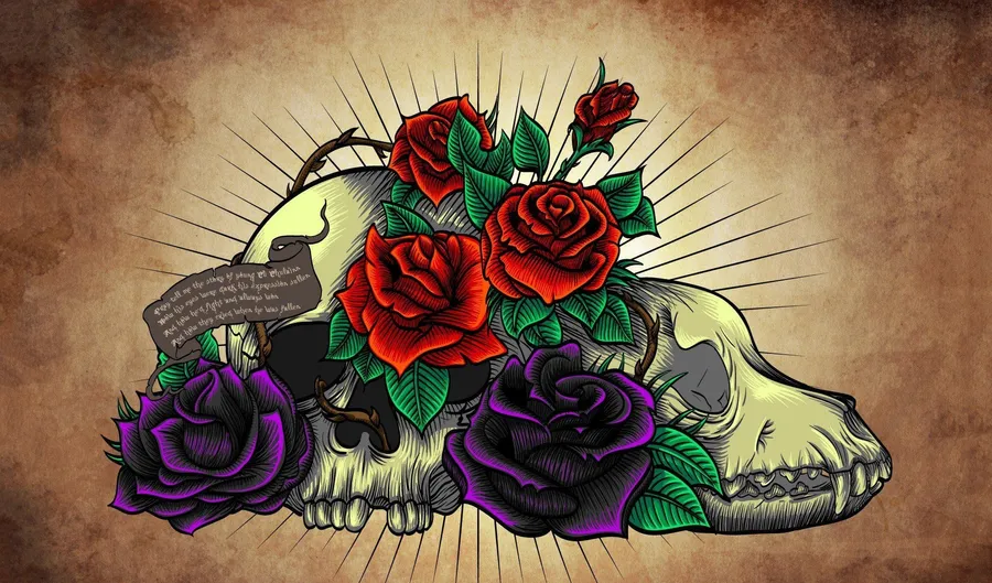 Skulls And Roses
