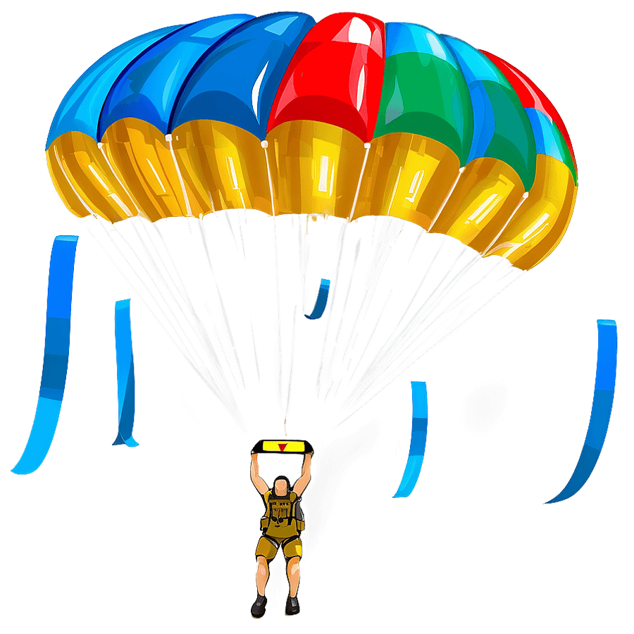 Parachute Training PNG byx