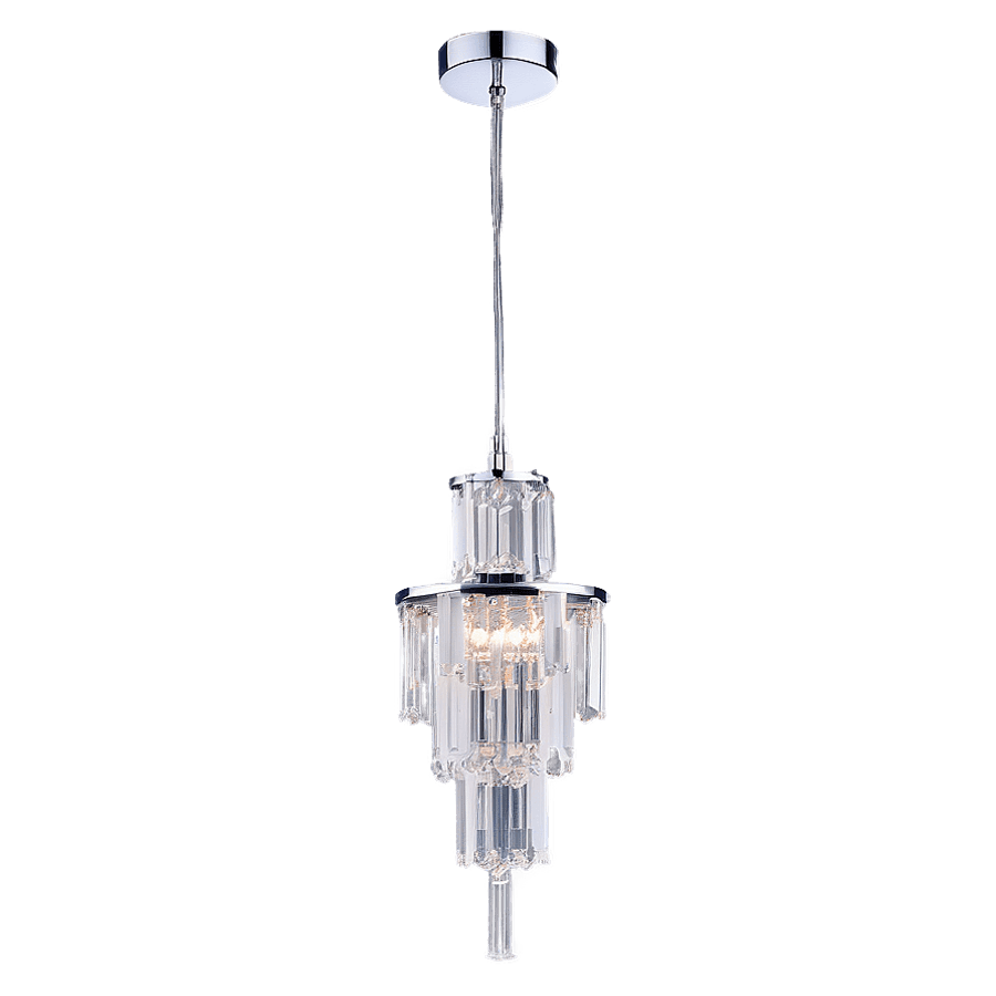 Modern Crystal Chandelier PNG 06282024
