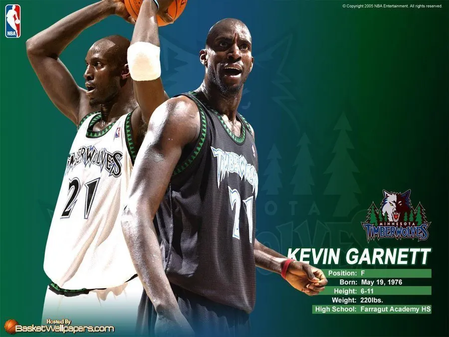 Kevin Garnett Timberwolves 