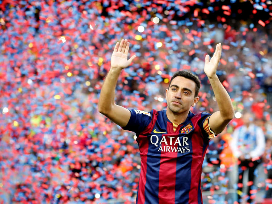 Xavi Abschiedsfeier F C Barcelona