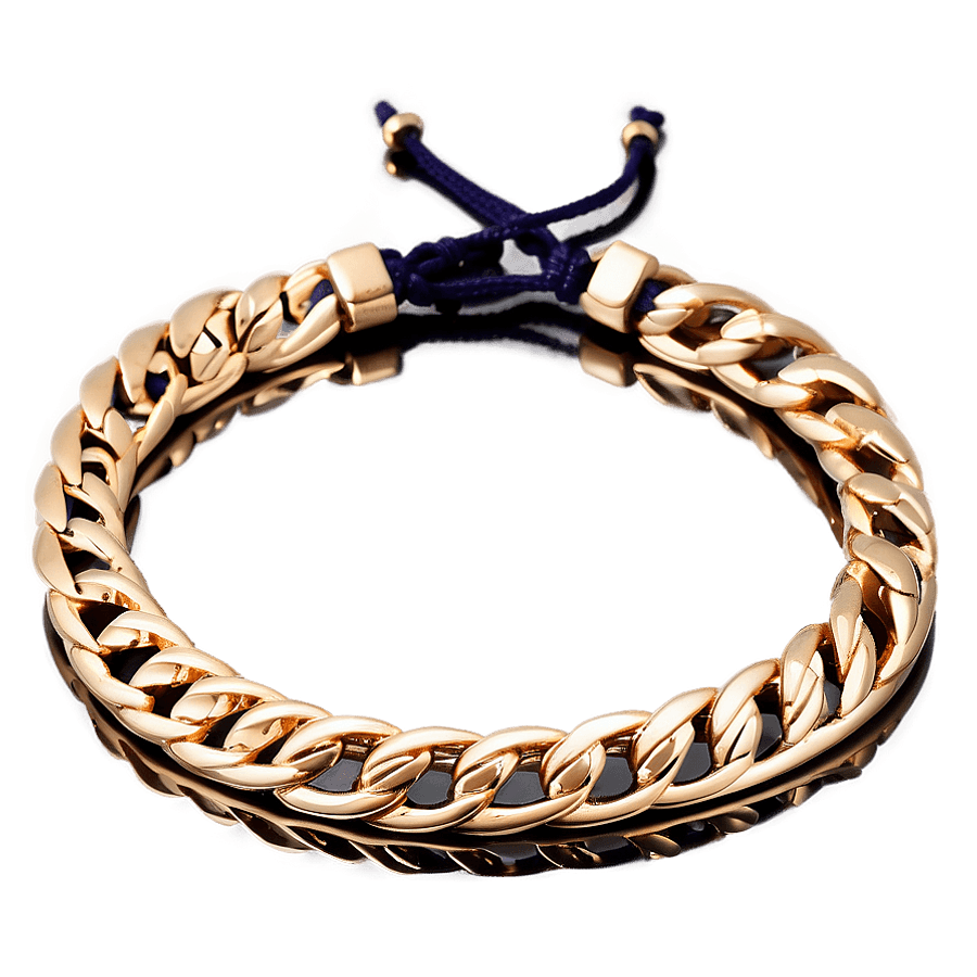 Thin Gold Bracelet Trend PNG qkl