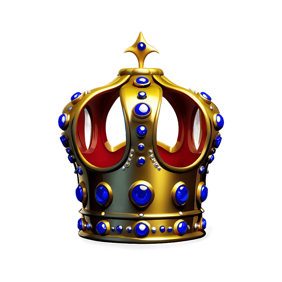 Classic Golden Crown PNG uwf45