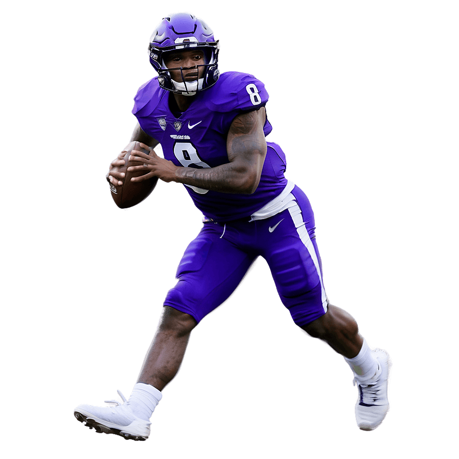 Lamar Jackson Running Play PNG dqj