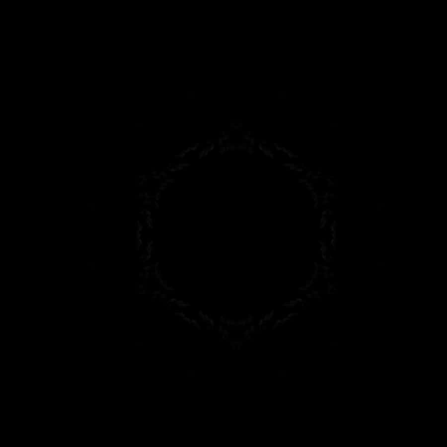 Abstract Mandala Design Dark Background