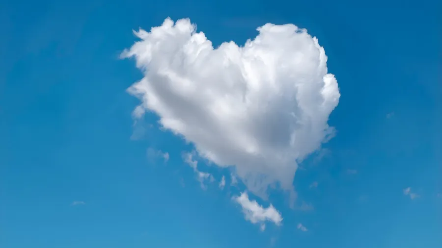 Heart Shaped Cloud Formation