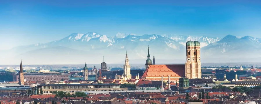 Widescreen Munich City wallpaper
