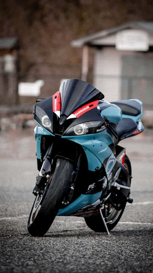 BildSpüre den Nervenkitzel der Straße mit einem Superbike