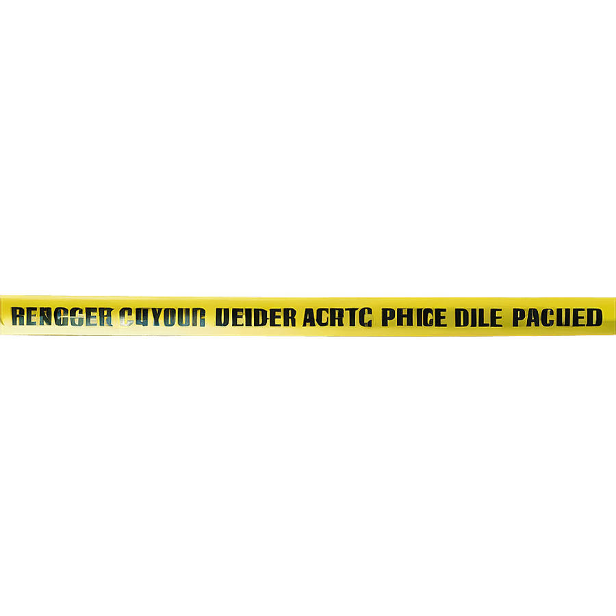 Realistic Police Tape PNG boe
