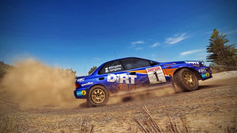 Machdich bereit für die wilde Fahrt von Dirt Rally