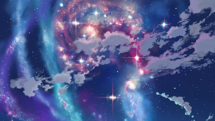 Anime Galassia Nebulosa Stelle