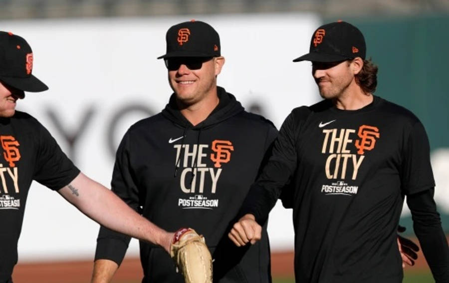 KevinGausman sort San Francisco Giants-trøje