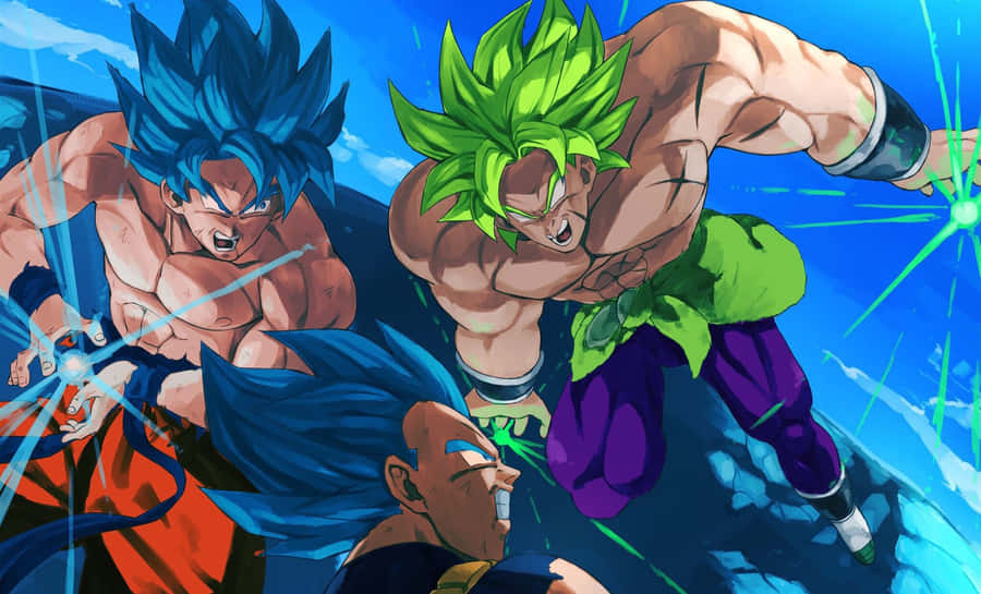 Vegetaog Broly 2048 x 1241 baggrundsbillede