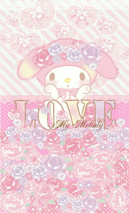 Papel de Parede Estético de Amor My Melody