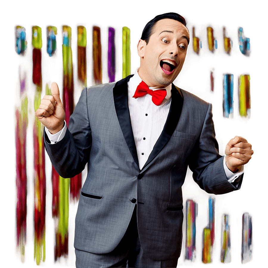 Pee Wee Herman Signature Laugh PNG 06242024