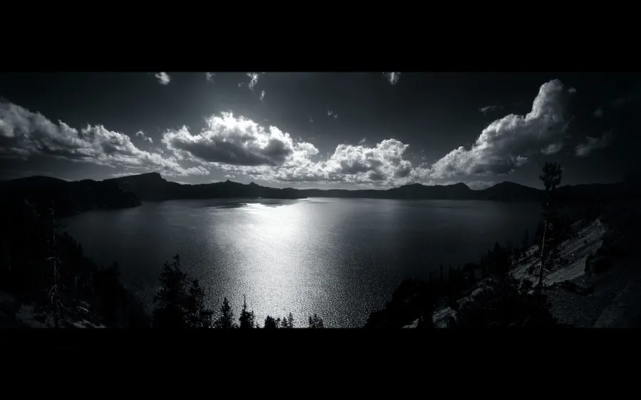 Black And White Cloud