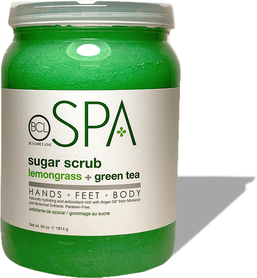 Lemongrass Green Tea Sugar Scrub Spa Product