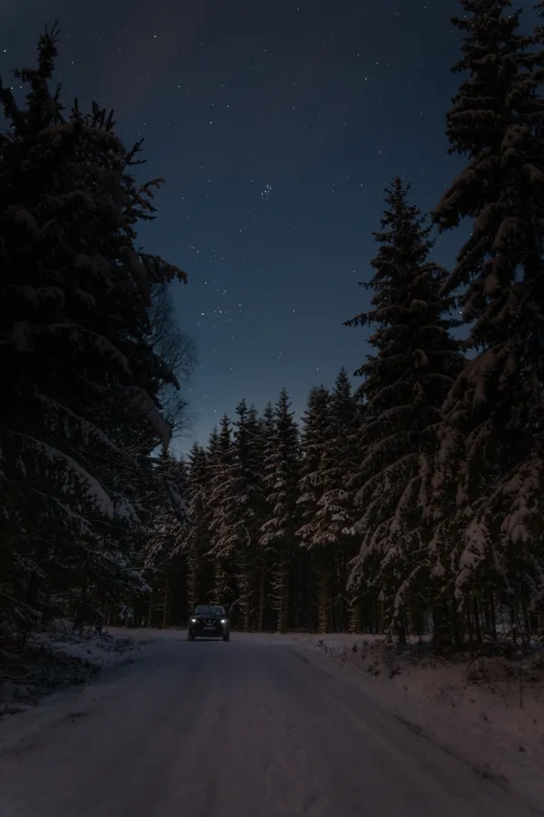 Winter Night Desktop
