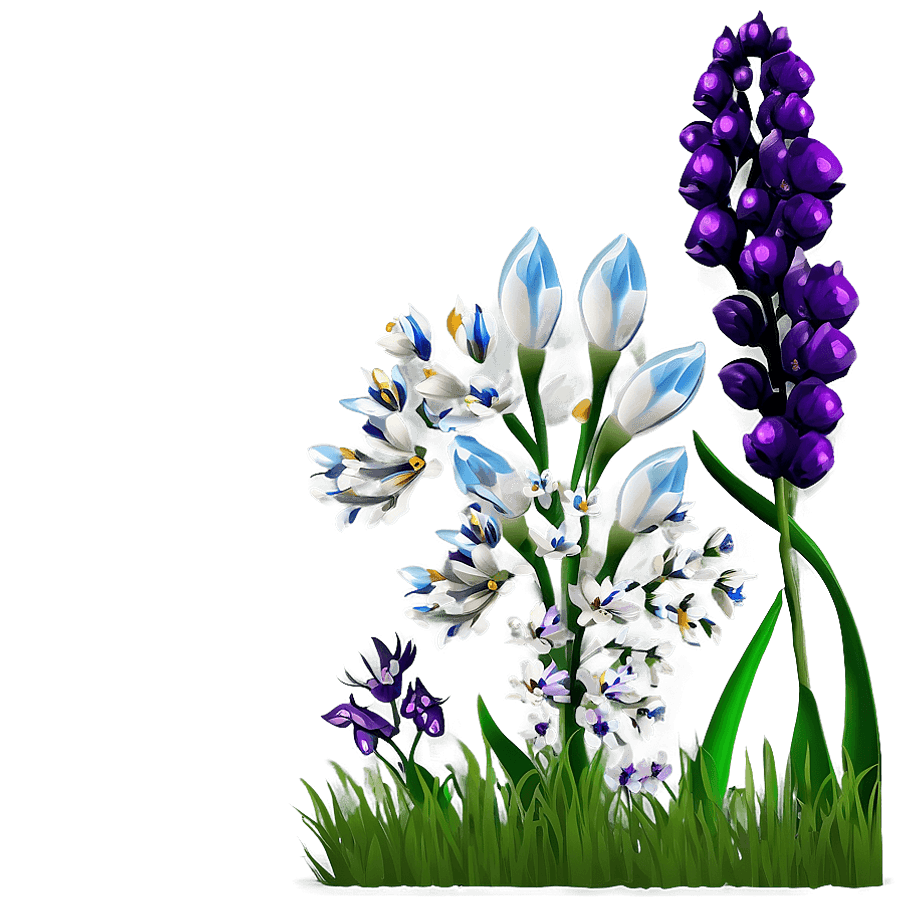 Spring Flowers PNG 76