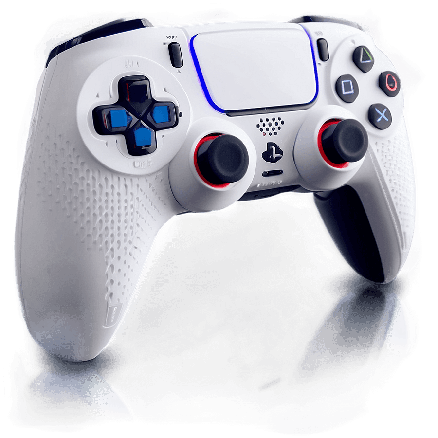 White PS5 Controller PNG cnb
