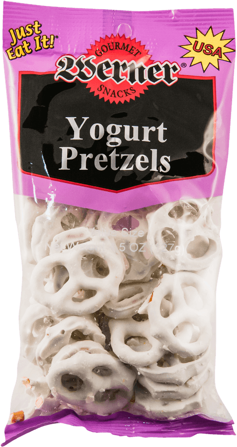 Yogurt Coated Pretzel Snacks Package