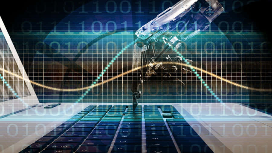 Digitaltechnologie und Wissenschaft Konzept