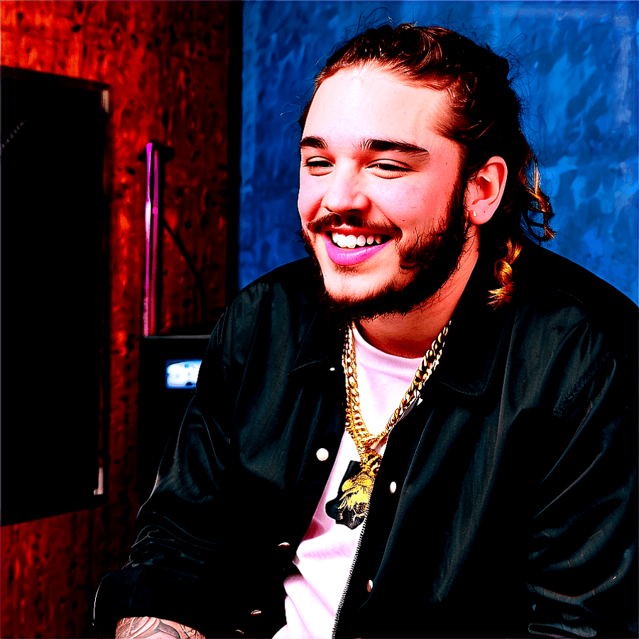 Post Malone in Studio PNG 05212024