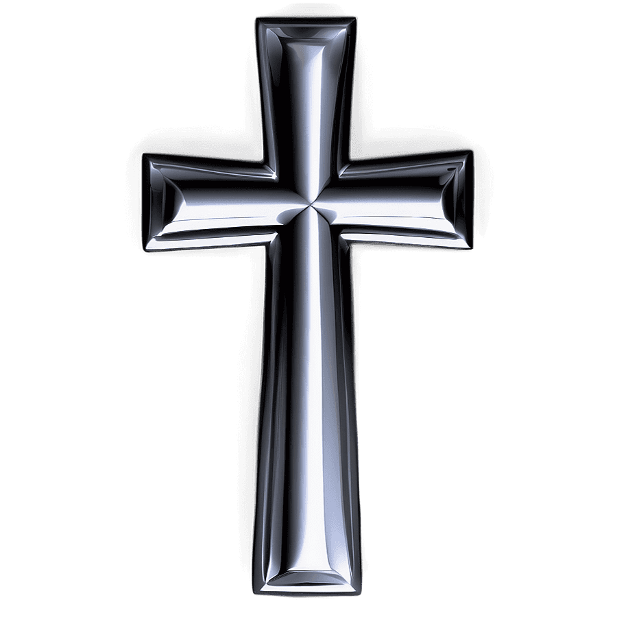 Modern Cross Tattoo Concept PNG 06272024