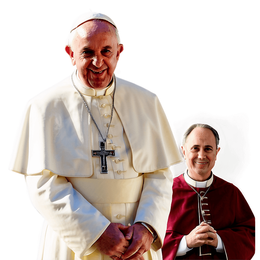 Pope and Apostles PNG ehr