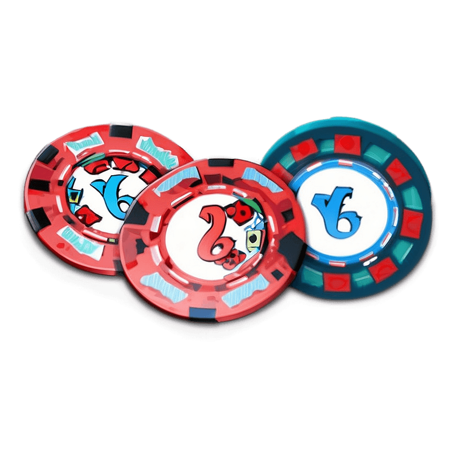 3D Poker Chip PNG 61